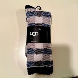 UGG Men’s/unisex dark sapphire/seal crew socks